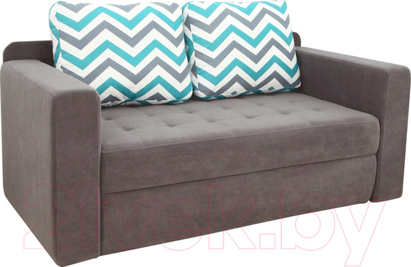 Изображение товара Тахта DiArt Студент 2П левая (велюр Willy Mint/Магия 57)