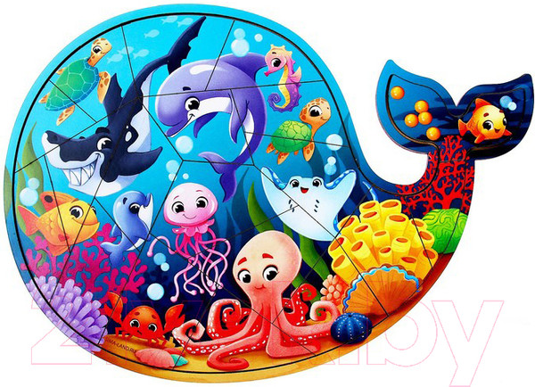 Изображение товара Сортер Лесная мастерская Вкладыш. Морское приключение / 9379224