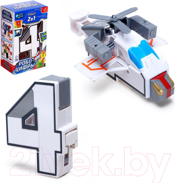 Изображение товара Робот-трансформер Автоботы Робоцифры 4 YB188-5E / 4407659