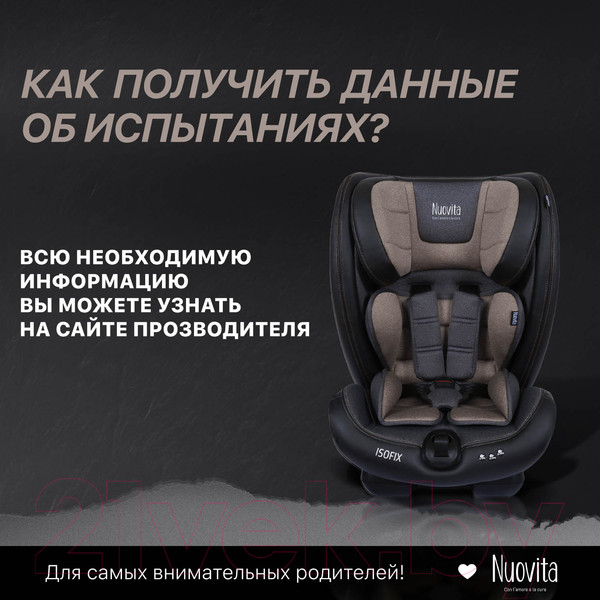 Изображение товара Автокресло Nuovita Maczione / N123i-1 (кофейный)