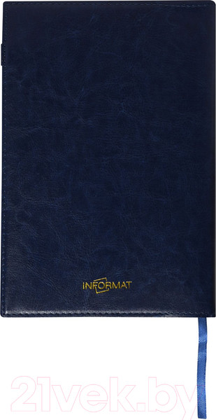 Изображение товара Ежедневник inФормат Rectangle Line / IFDNB-RECLA5/B (168л, синий)