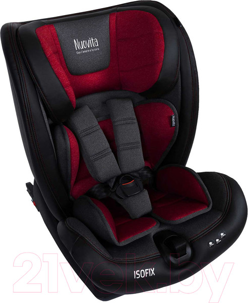 Изображение товара Автокресло Nuovita Maczione / N123i-1 (бордовый)