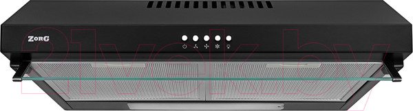 Изображение товара Вытяжка плоская ZORG Piano 600 60 M (черный)