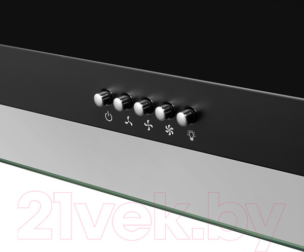 Изображение товара Вытяжка плоская ZORG Piano 600 60 M (черный)