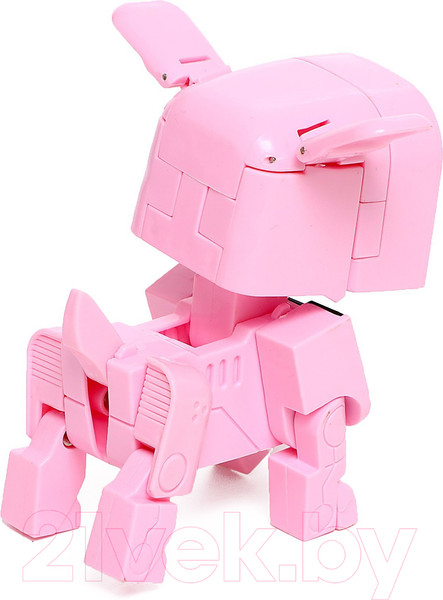 Изображение товара Робот-трансформер IQ Bot Щенок Часы D622-H074A / 7516565 (розовый)