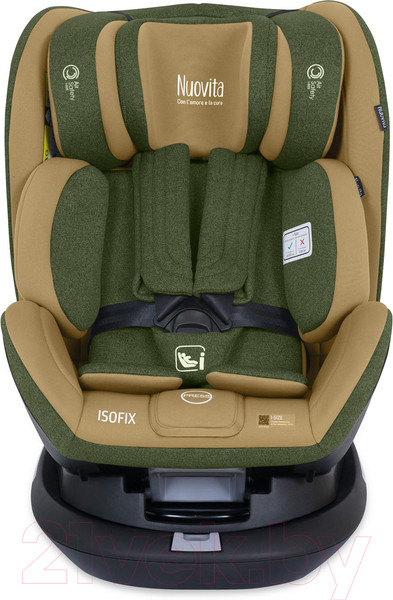 Изображение товара Автокресло Nuovita Maczione / NiS2-1 (песчаный/хакки)