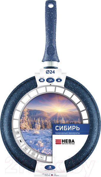 Изображение товара Блинная сковорода Нева Металл Посуда Сибирь 246224