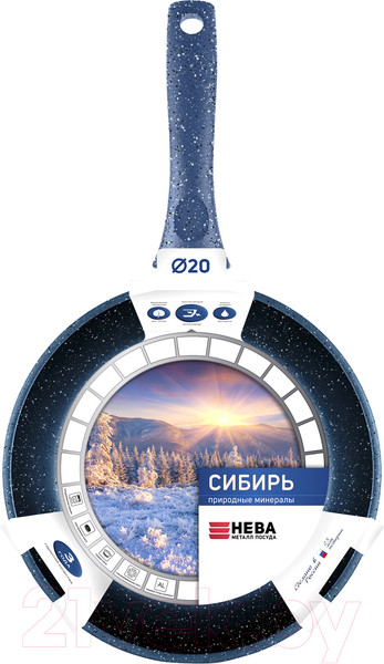Изображение товара Сковорода Нева Металл Посуда Сибирь 2420