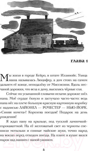 Изображение товара Книга Пешком в историю На Синей Комете (Уэллс Р.)