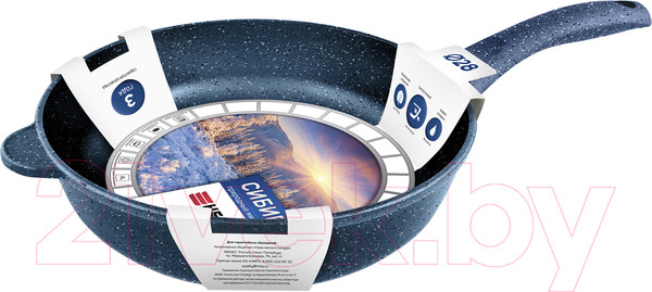 Изображение товара Сковорода Нева Металл Посуда Сибирь 2428