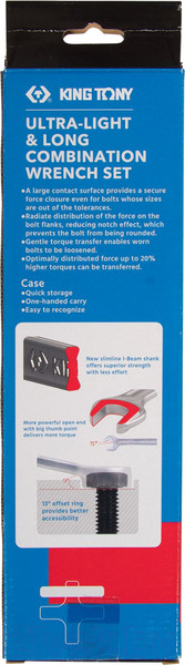 Изображение товара Набор ключей King TONY 12A08MRS
