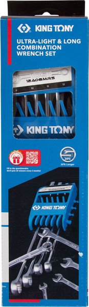 Изображение товара Набор ключей King TONY 12A08MRS