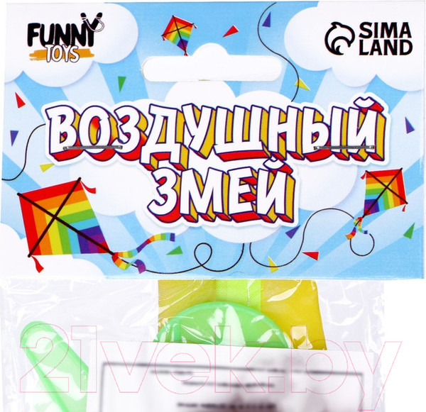 Изображение товара Воздушный змей Funny Toys Ракета / 3925362