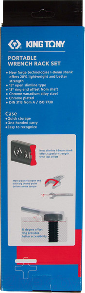 Изображение товара Набор ключей King TONY 12A2MRS02