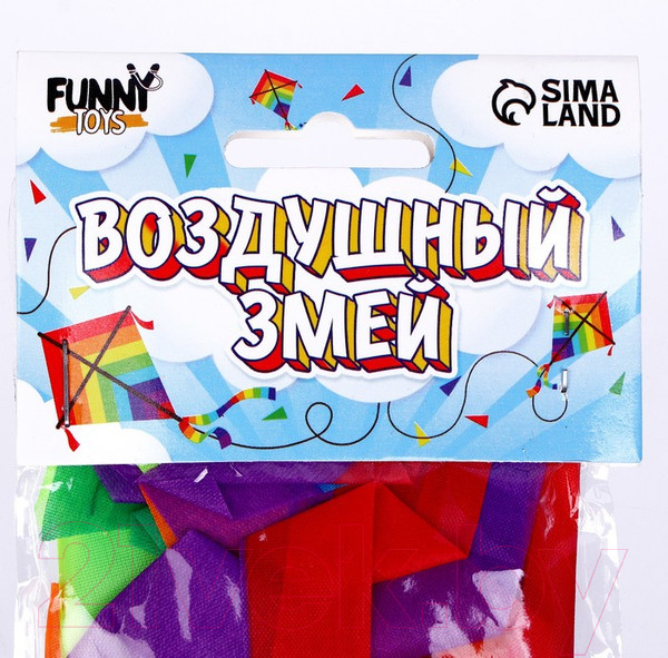 Изображение товара Воздушный змей Funny Toys Полосатик / 320131