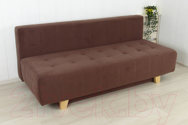 Изображение товара Диван DiArt Глория (велюр Ultra Chocolate)