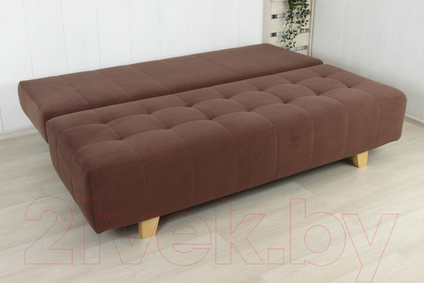 Изображение товара Диван DiArt Глория (велюр Ultra Chocolate)