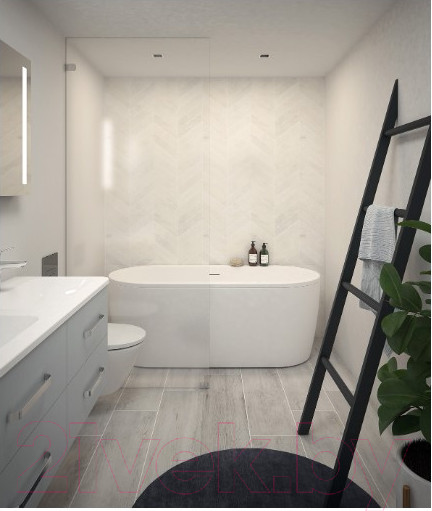 Изображение товара Ванна акриловая Cezares Slim Central-180-80-44-W37