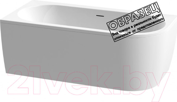 Изображение товара Ванна акриловая Cezares Slim Corner 180-80-44-L-W37