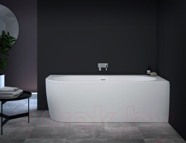 Изображение товара Ванна акриловая Cezares Slim Corner-180-80-44-R-W37