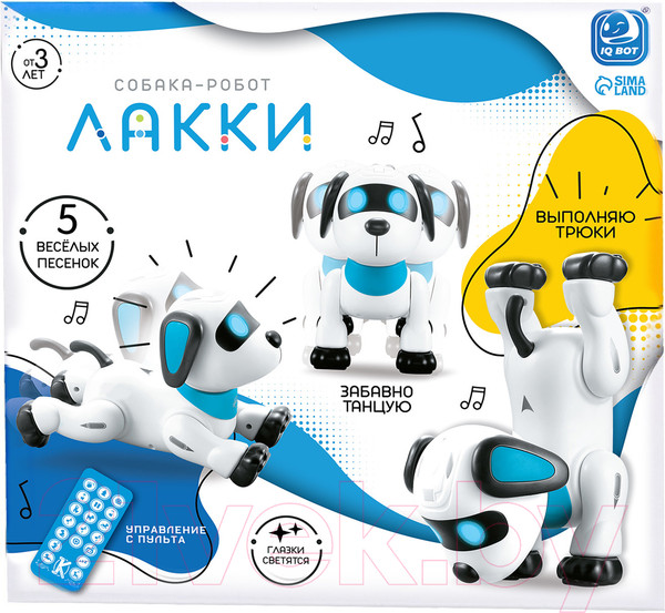 Изображение товара Радиоуправляемая игрушка IQ Bot Дружок Лакки / 7732285