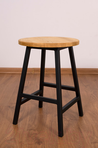 Изображение товара Набор табуретов Stal-Massiv SMH-245ND (2шт, дуб натуральный/черный)