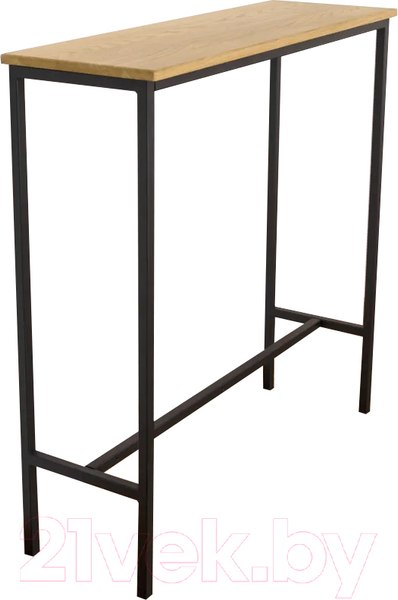 Изображение товара Барный стол Stal-Massiv SMT-108ND (дуб натуральный/черный)