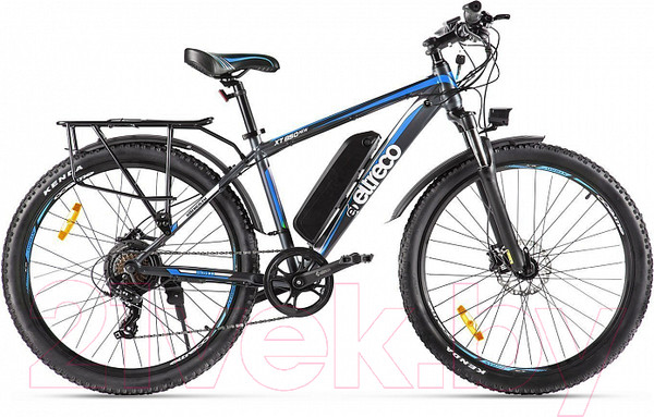 Изображение товара Электровелосипед Eltreco XT 850 New 27.5 500W (серый/синий)