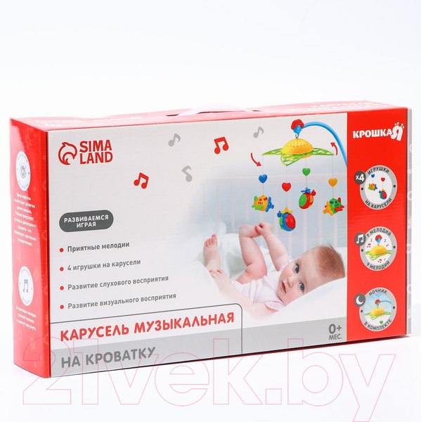 Изображение товара Мобиль на кроватку Крошка Я Самолеты, вертолеты / 2849303