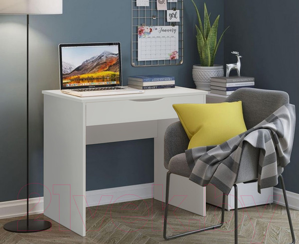 Изображение товара Письменный стол Артём-Мебель Прованс СН 119.03 (белый)