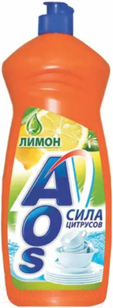Изображение товара Средство для мытья посуды Aos Лимон (900мл)