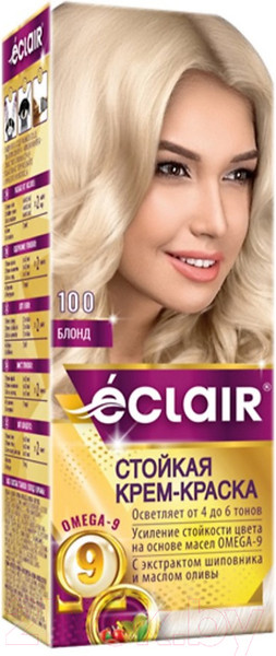 Изображение товара Крем-краска для волос Eclair 10.0 (блонд)