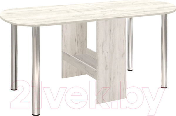 Изображение товара Стол-книга Артём-Мебель СН-115.01 (дуб крафт белый)