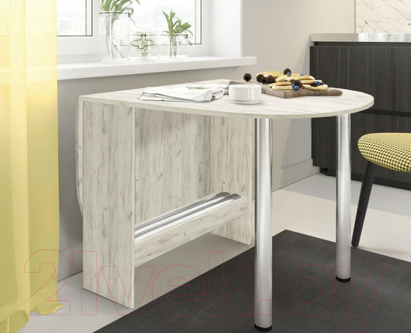 Изображение товара Стол-книга Артём-Мебель СН-115.01 (дуб крафт белый)