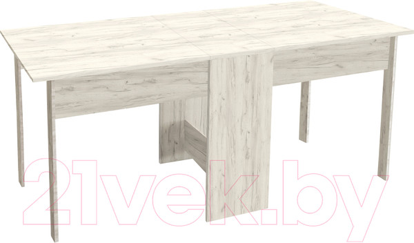 Изображение товара Стол-книга Артём-Мебель СН-115.02 (дуб крафт белый)