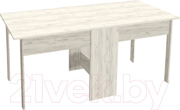 Изображение товара Стол-книга Артём-Мебель СН-115.03 (дуб крафт белый)