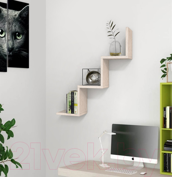 Изображение товара Полка Артём-Мебель СН 116.01 (дуб экспрессив песочный)