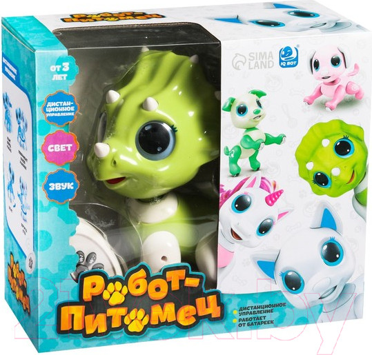 Изображение товара Радиоуправляемая игрушка IQ Bot Диназаврик 8319В / 7010680