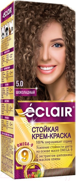 Изображение товара Крем-краска для волос Eclair 5.0 (шоколадный)