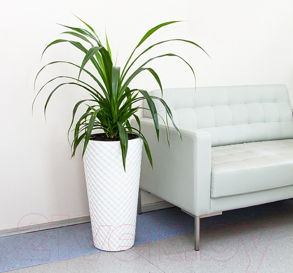 Изображение товара Кашпо Idea Ротанг М3407 (белый)