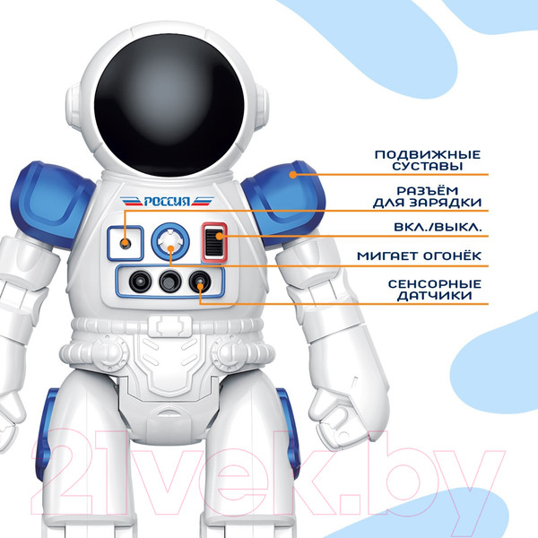 Изображение товара Радиоуправляемая игрушка IQ Bot Космонавт 965 / 9086845