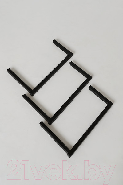 Изображение товара Подстолье Stal-Massiv d34xd48x40 / SMO-400D (черный)