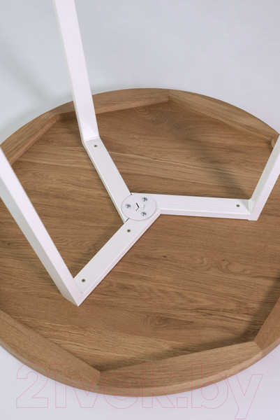 Изображение товара Подстолье Stal-Massiv d54xd80x72 / SMO-720W (белый)