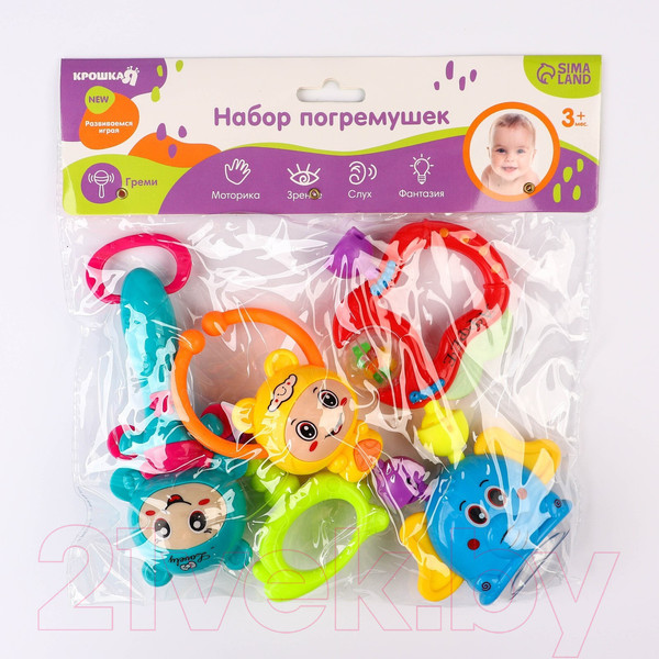 Изображение товара Набор погремушек Крошка Я Собери меня / 6946197