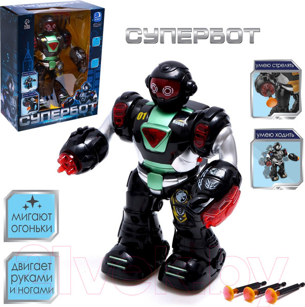 Изображение товара Робот IQ Bot Супербот 837-1 / 7347339 (зеленый)