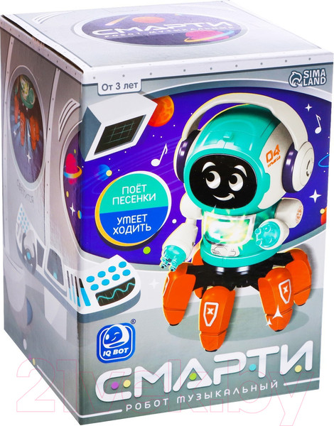 Изображение товара Робот IQ Bot Смарти ZR157 / 7785952 (красный)