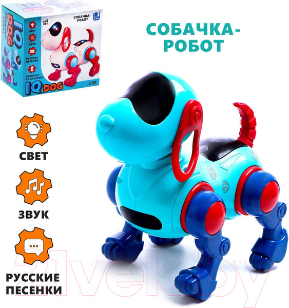 Изображение товара Робот IQ Bot Собака 861-43А / 7024613 (голубой)