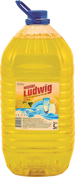 Изображение товара Средство для мытья посуды Romax Mister Ludwig Лимон (5л)