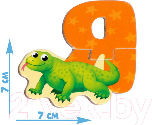 Изображение товара Развивающая игра Puzzle Time Собираем алфавит / 5163448