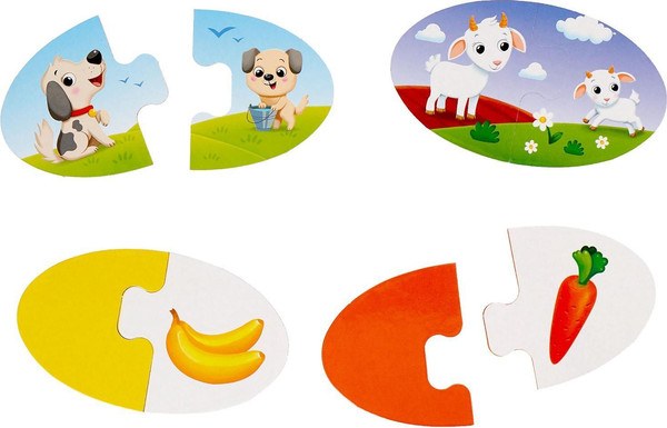 Изображение товара Развивающая игра Puzzle Time Мамы и малыши / 4503216